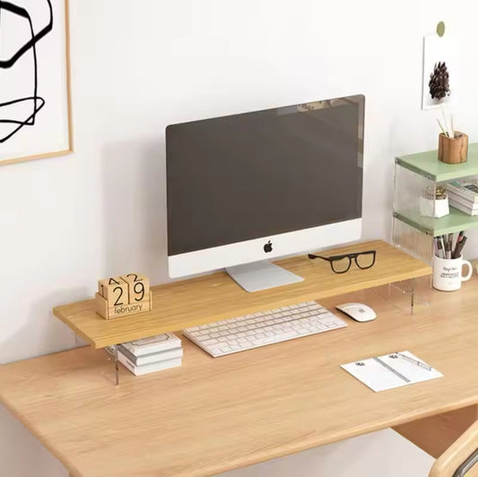 Support Bureau en Bois