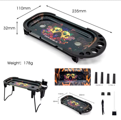 Console roulage design pliable