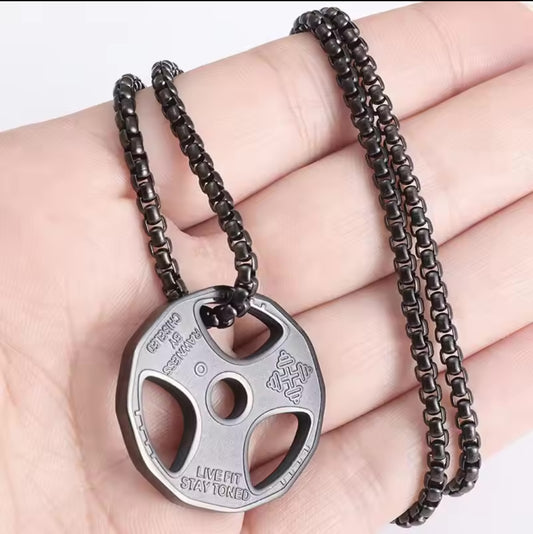 Collier Disque Fitness