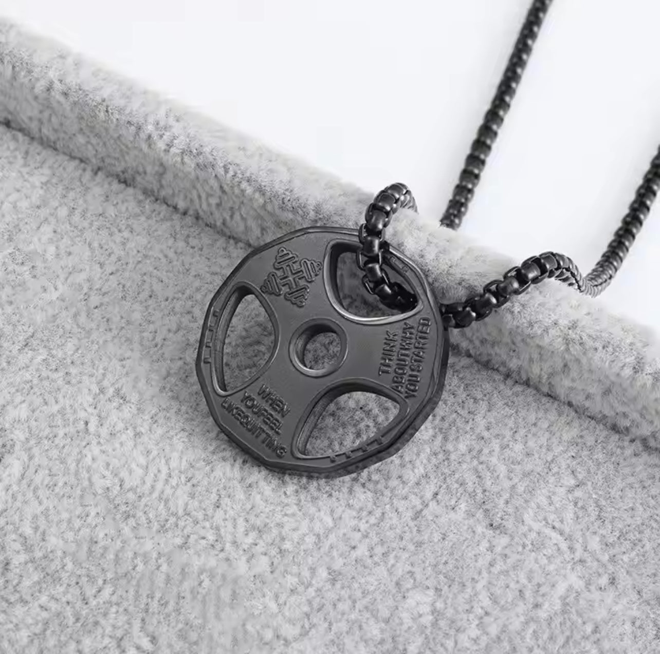 Collier Disque Fitness