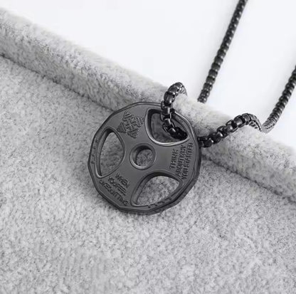Collier Disque Fitness