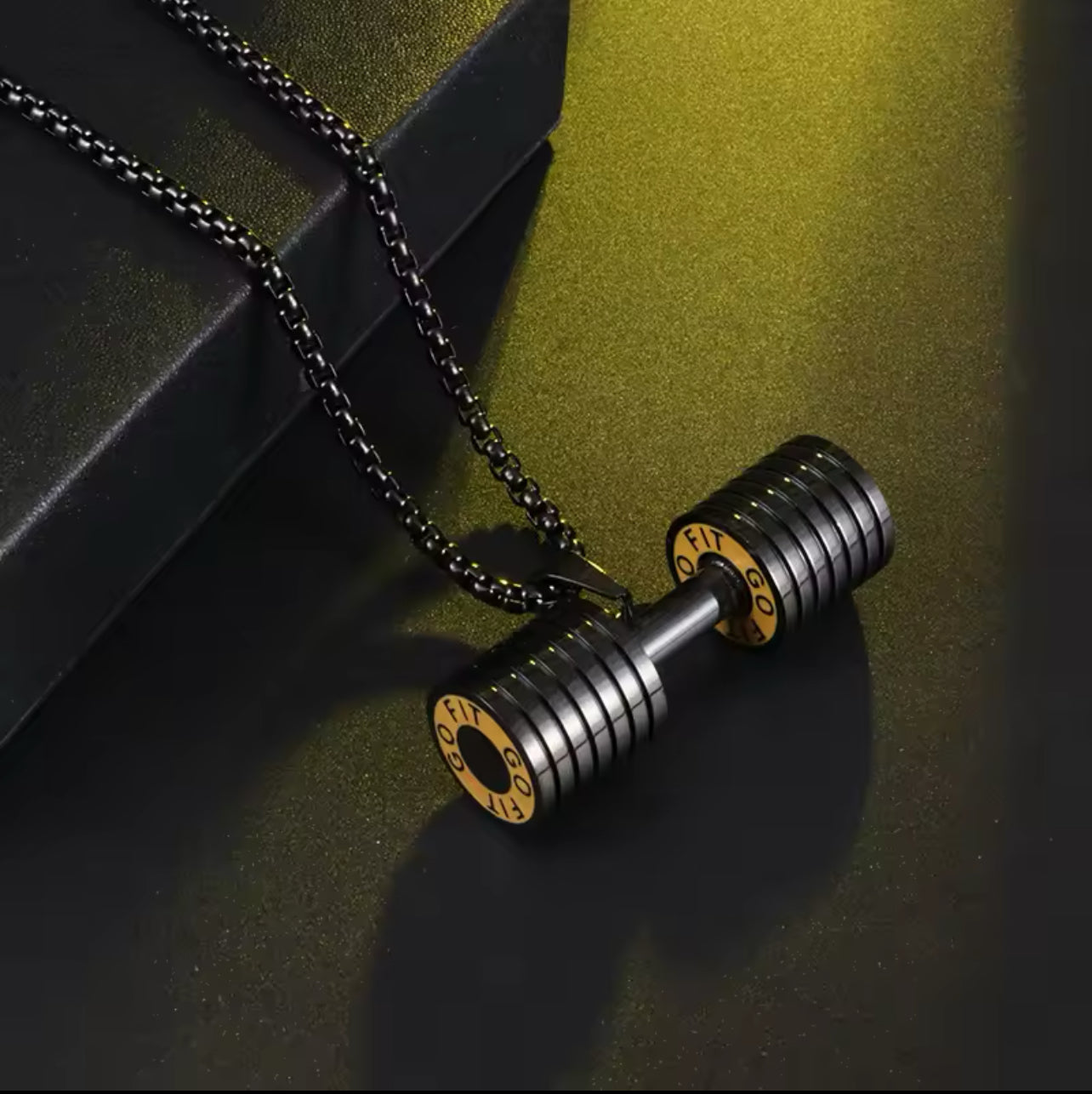 Collier Haltère Fitness