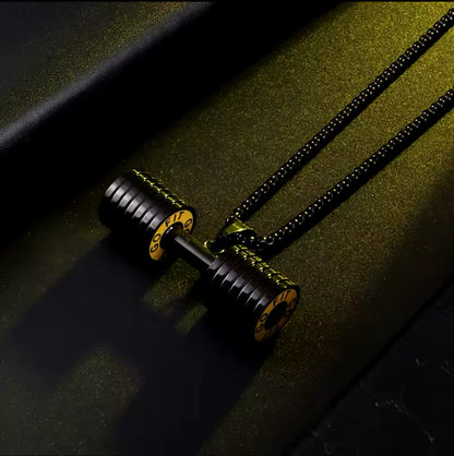 Collier Haltère Fitness
