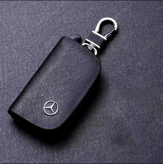 Porte-clé Mercedes élégant noir