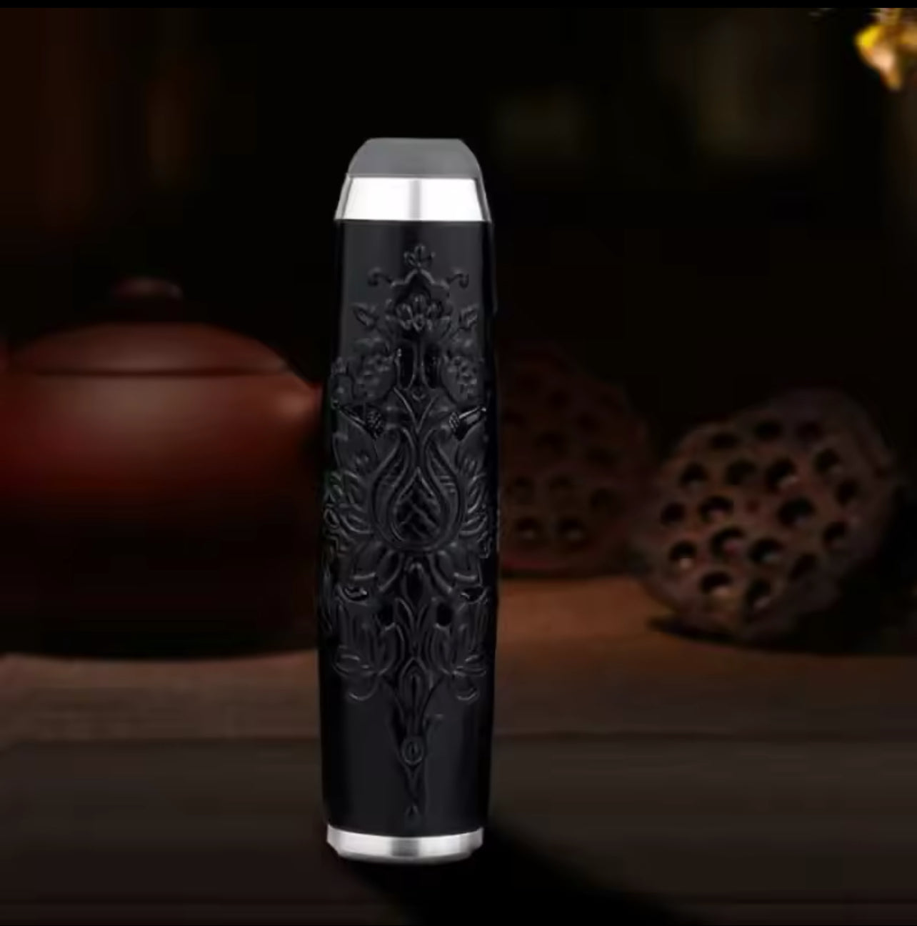 Cendrier avec filtre à fumée