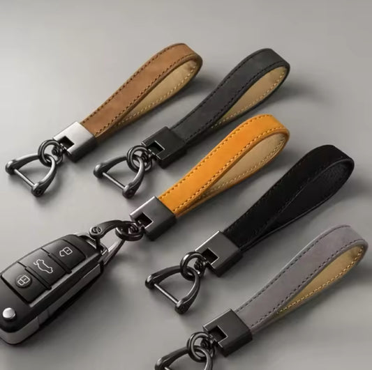 Porte-clé en similicuir élégant