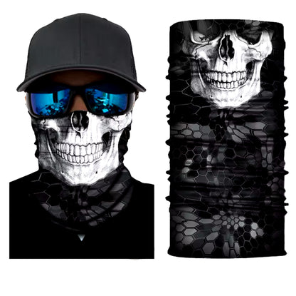 Masque Tactique Visage Squelette