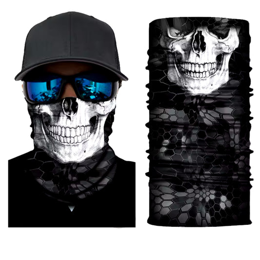 Masque Tactique Visage Squelette