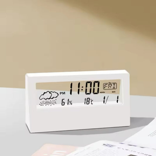 Horloge Numérique Météo Intégrée