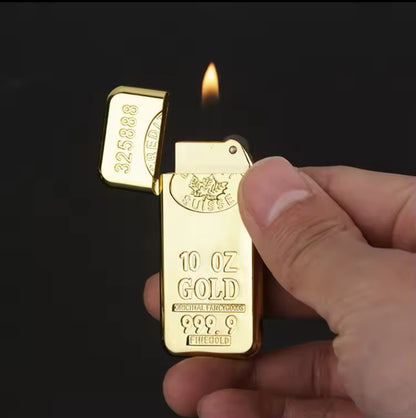 Briquet Lingot Or Luxe