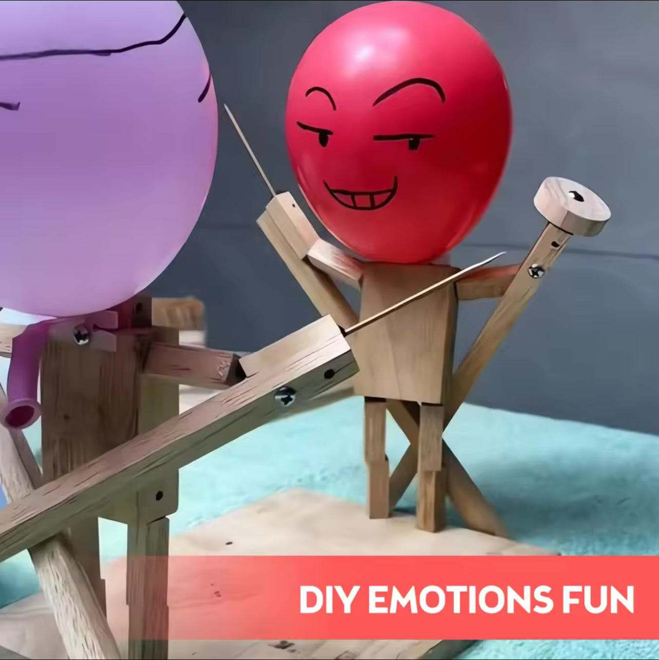 Jeu de Combat Médiéval en Bois