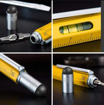 Stylo Multifonction Pratique Jaune