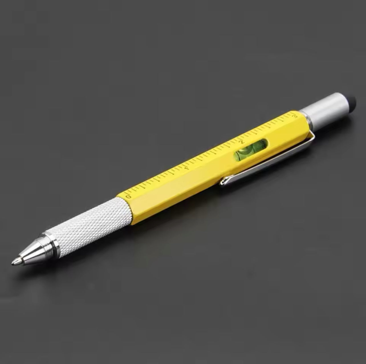 Stylo Multifonction Pratique Jaune