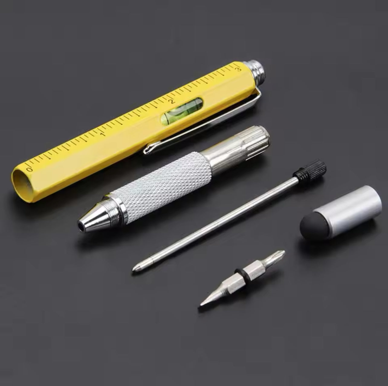 Stylo Multifonction Pratique Jaune