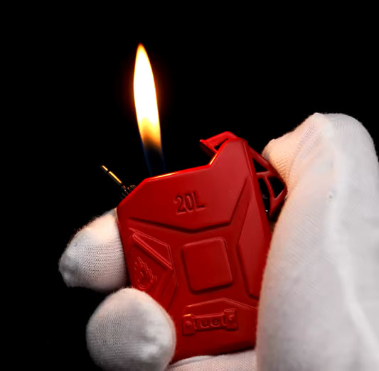 Briquet à Gaz – Design Bidon d’Essence