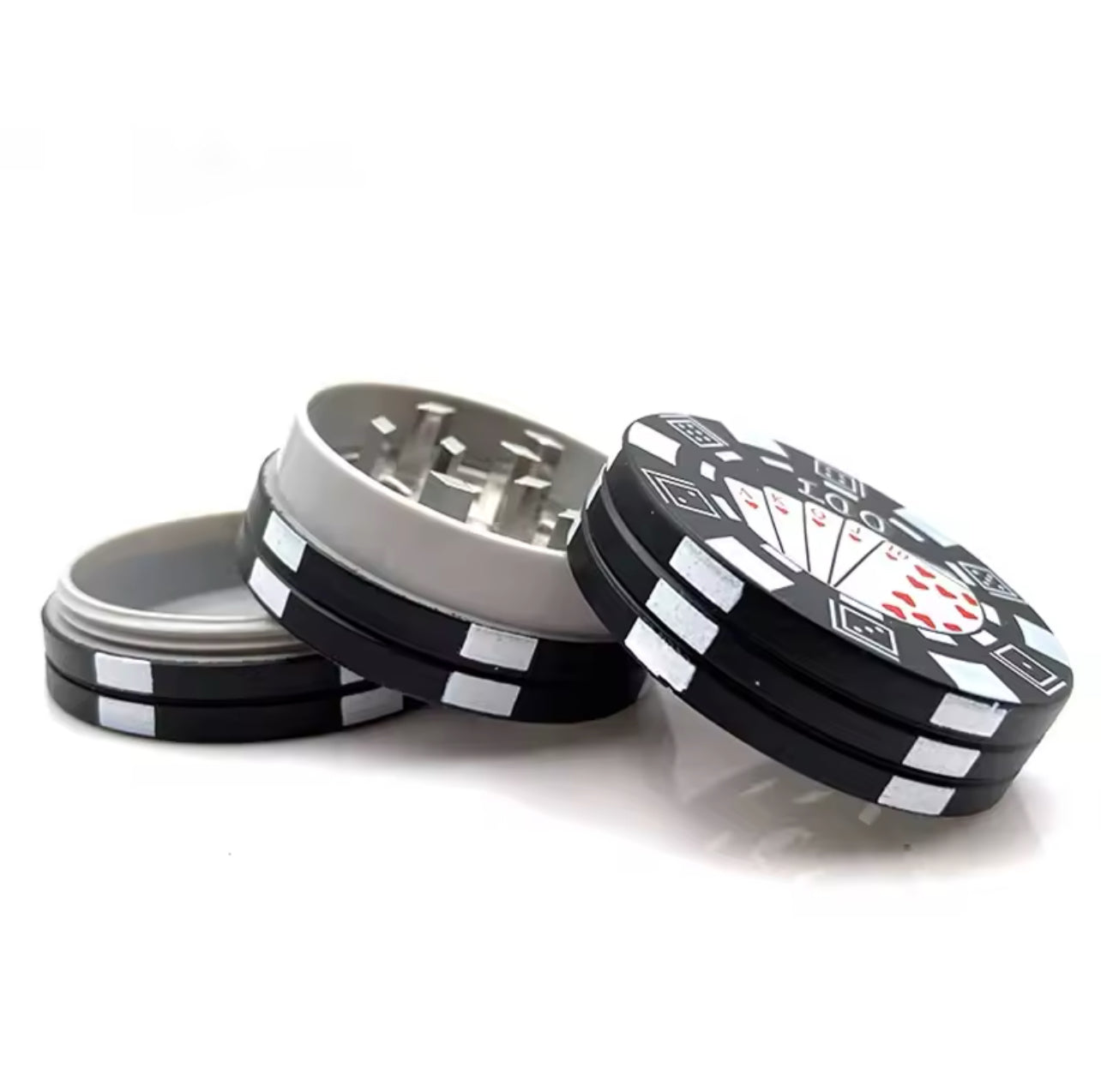 Grinder Métal Poker Chip