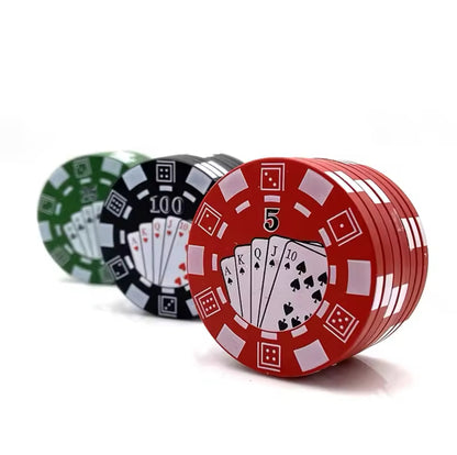 Grinder Métal Poker Chip