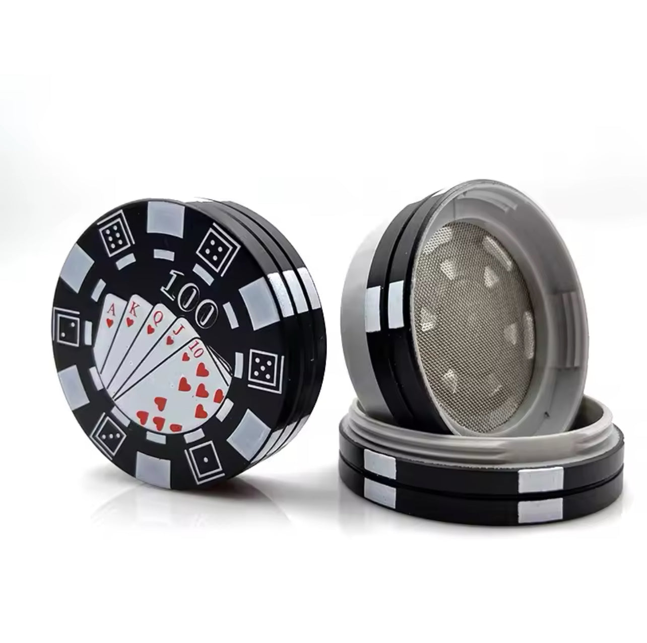 Grinder Métal Poker Chip