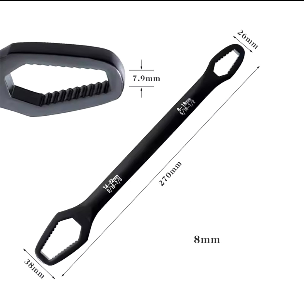 Clé Universelle Multi Taille