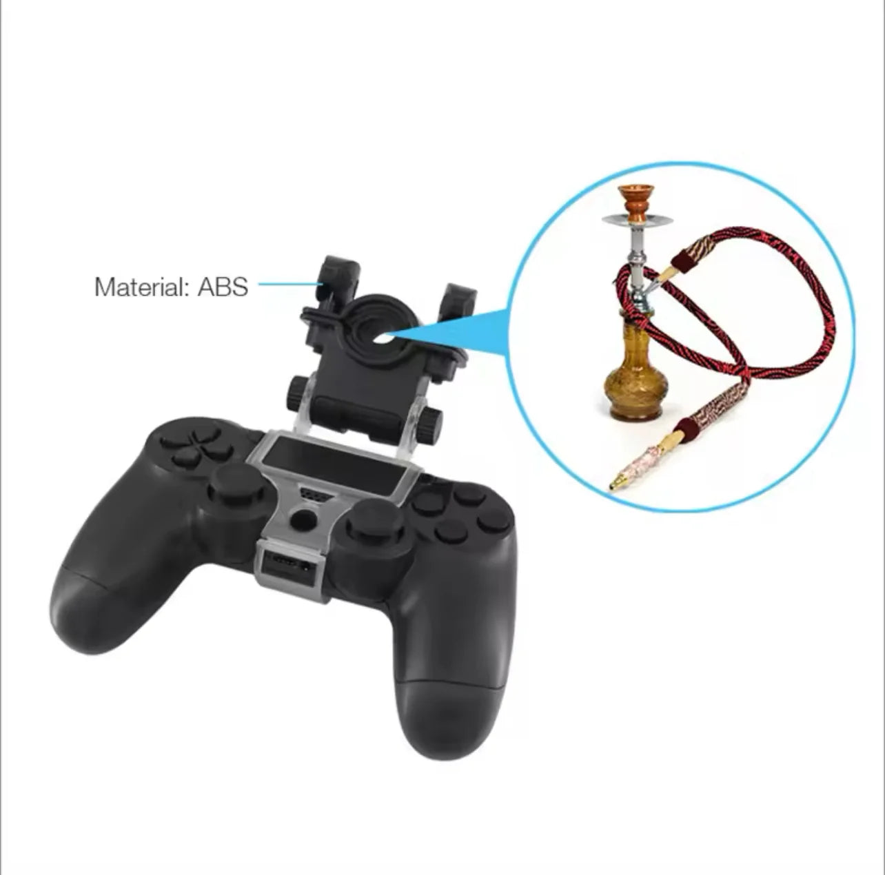 Support de Tuyau Chicha pour Manette PS4