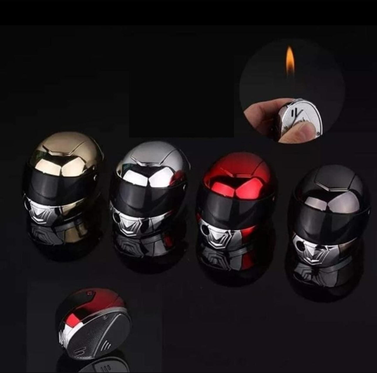 Briquet Casque de Moto