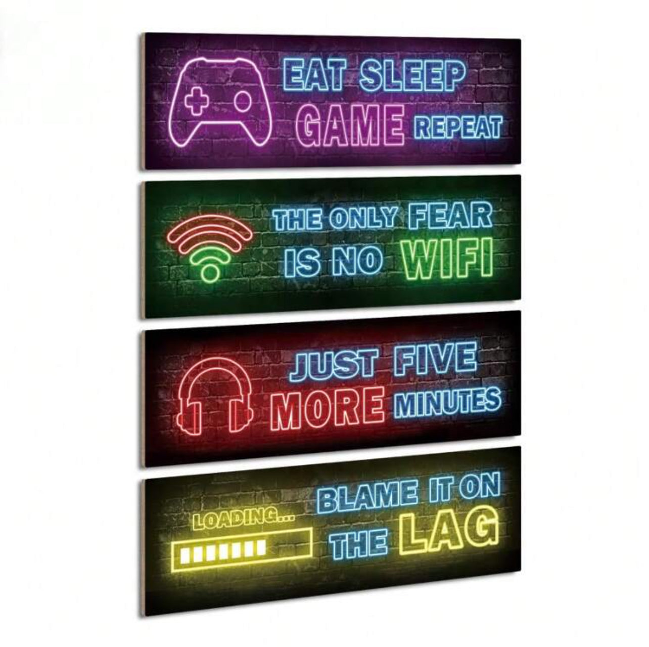 Tableaux Néon Gamer