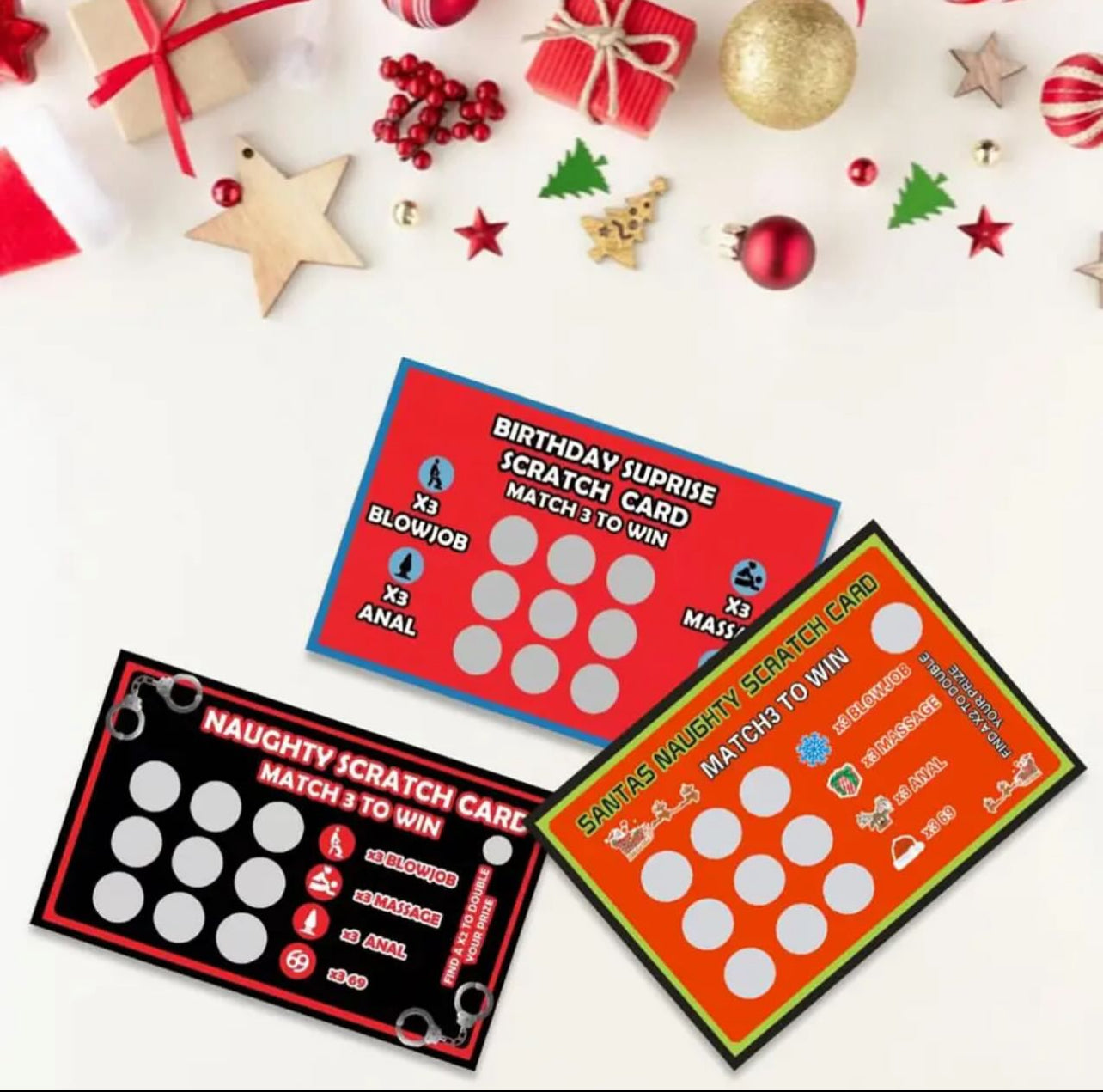 Cartes Grattage Coquines