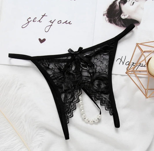 Culotte Dentelle Perles