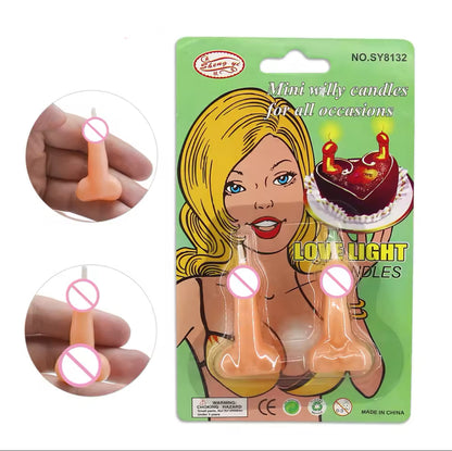 Bougies Gâteau Coquines