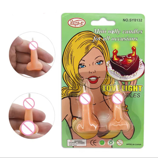 Bougies Gâteau Coquines