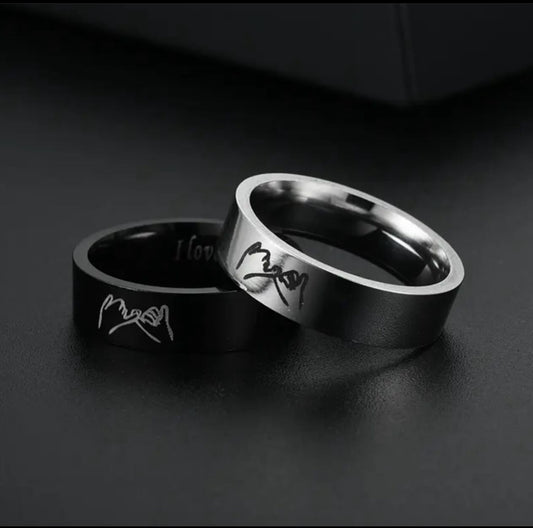 Bagues Couple Promesse