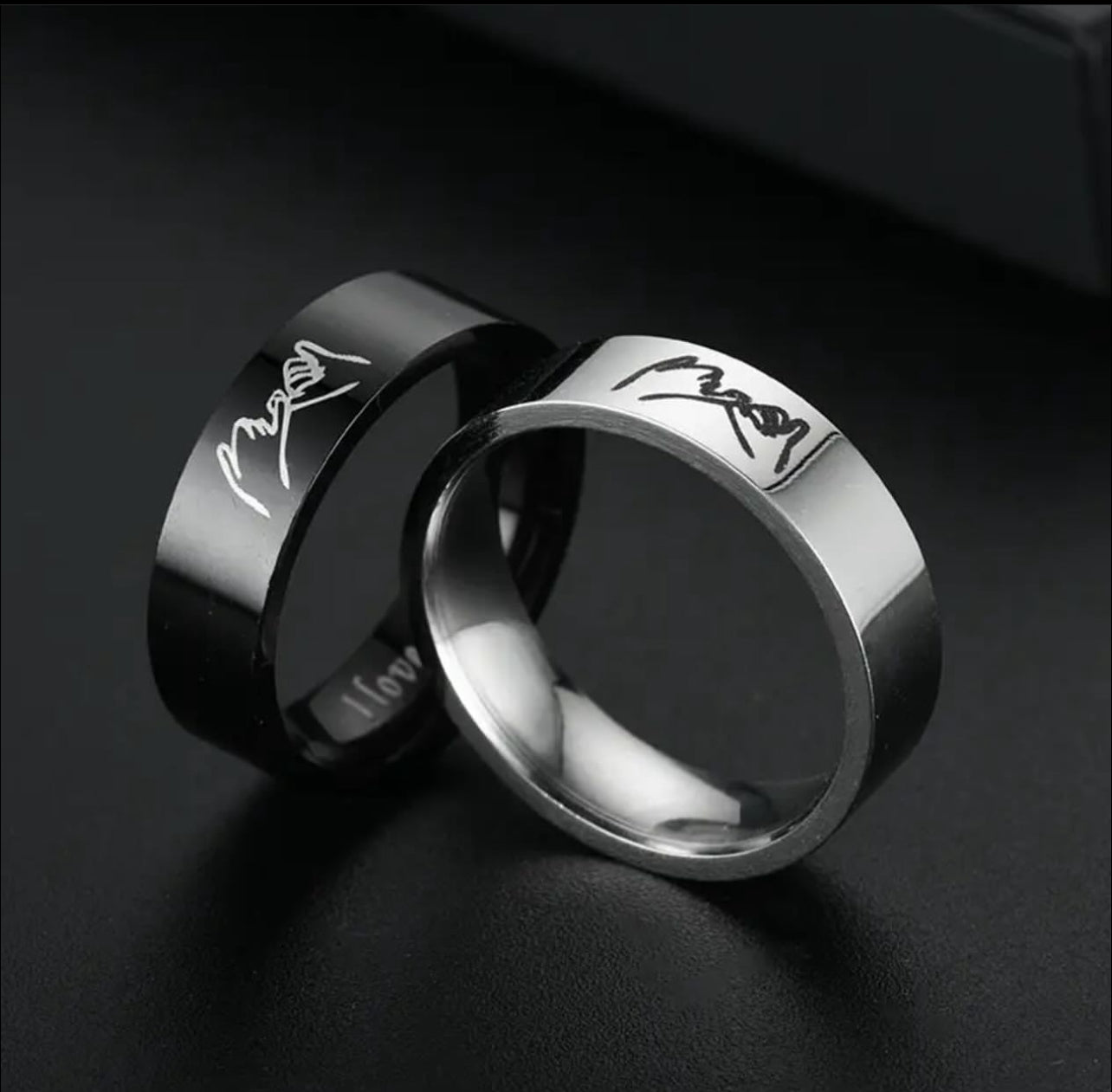 Bagues Couple Promesse