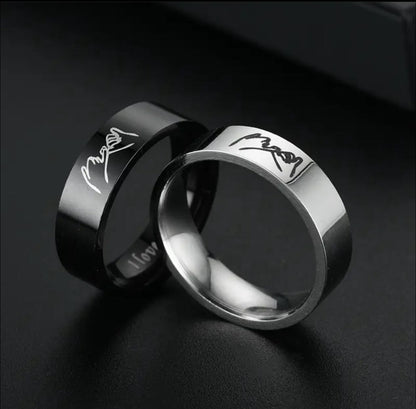 Bagues Couple Promesse