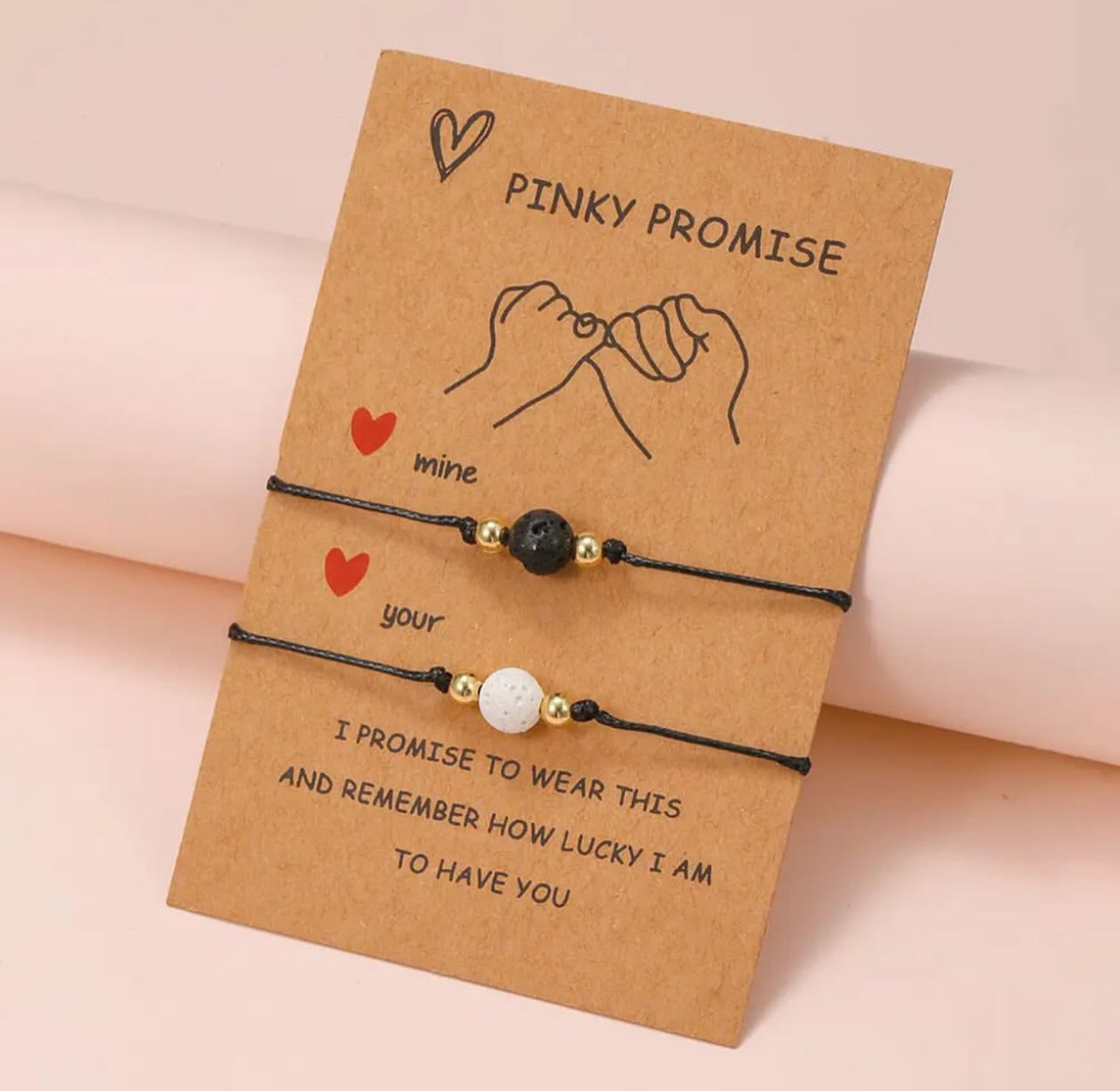 Bracelets Promesse Couple