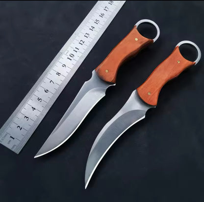 2 Couteaux Karambit Bois