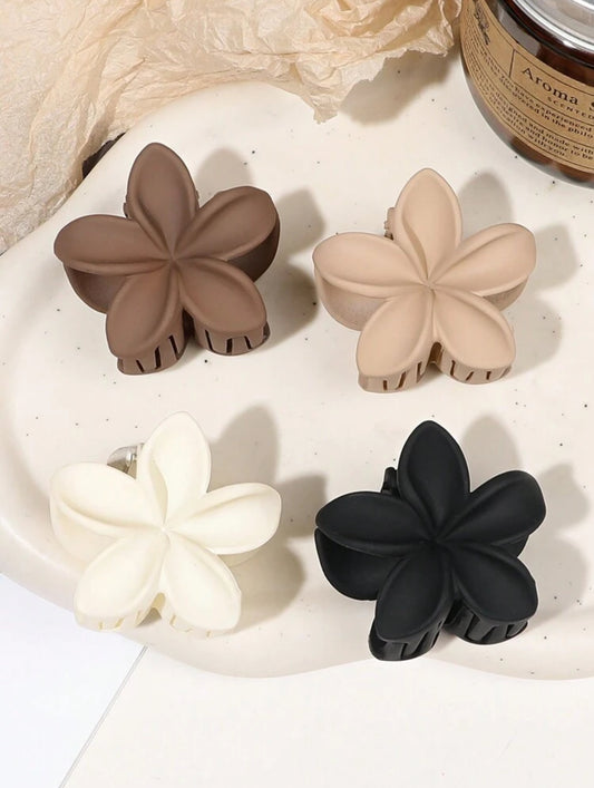 4 Mini Pinces Fleurs