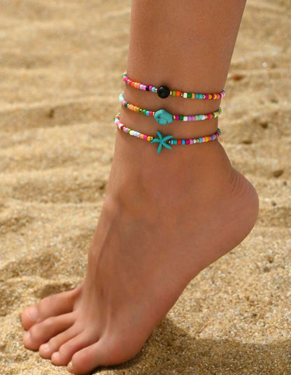 Bracelet Cheville Océan