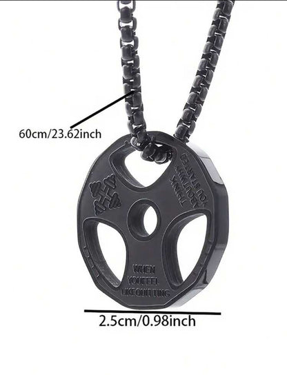 Collier Disque Fitness