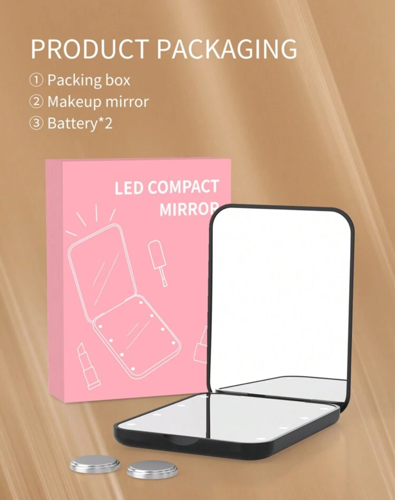 Miroir Compact LED