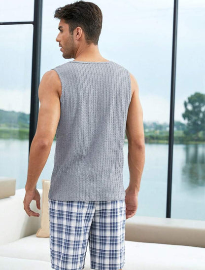 Pyjama Carreaux Homme