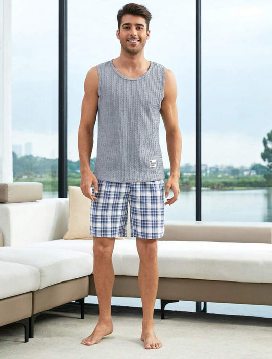 Pyjama Carreaux Homme