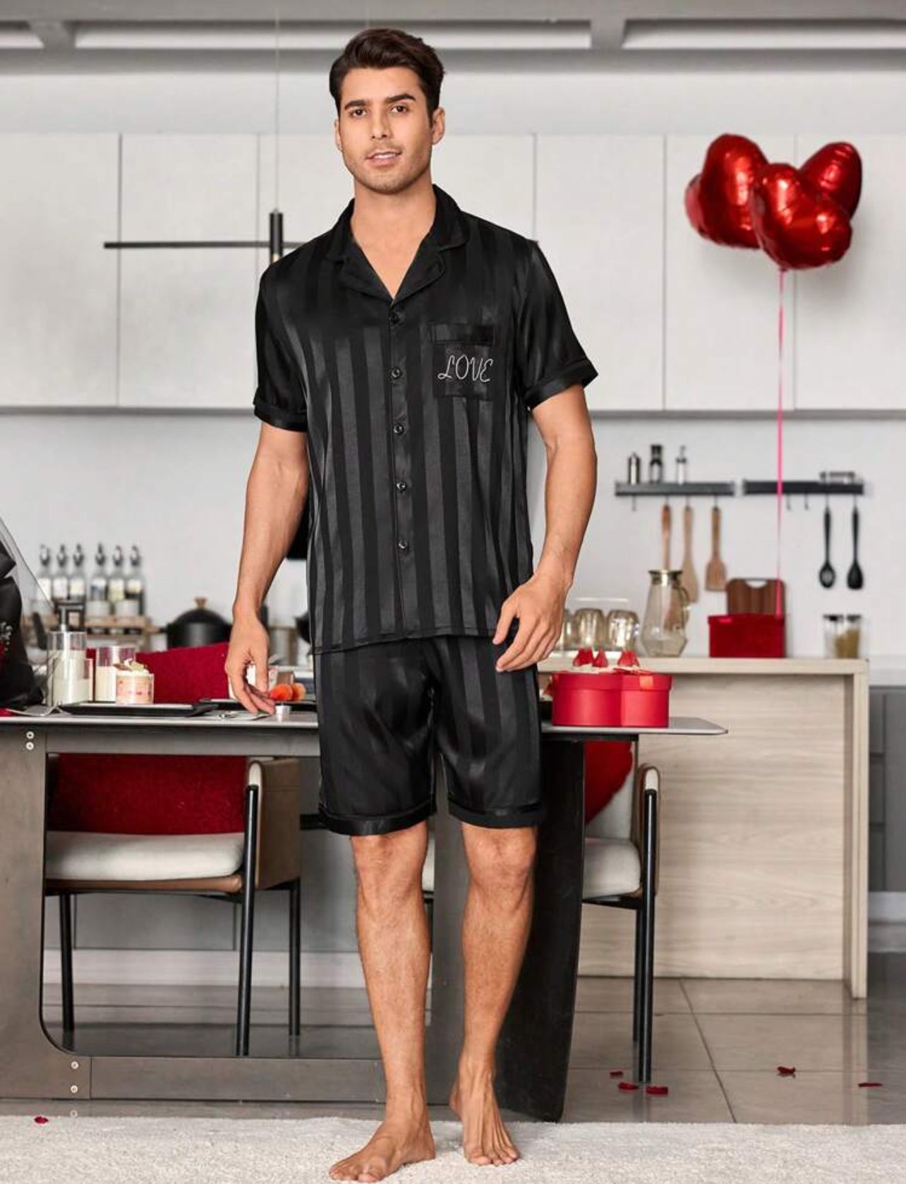 Pyjama Rayé Homme