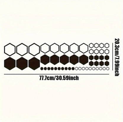 Stickers Hexagones Voiture