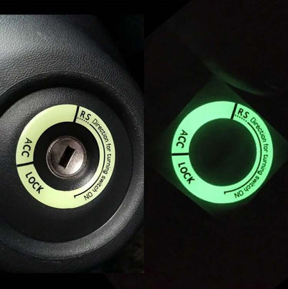 Sticker lumineux contact