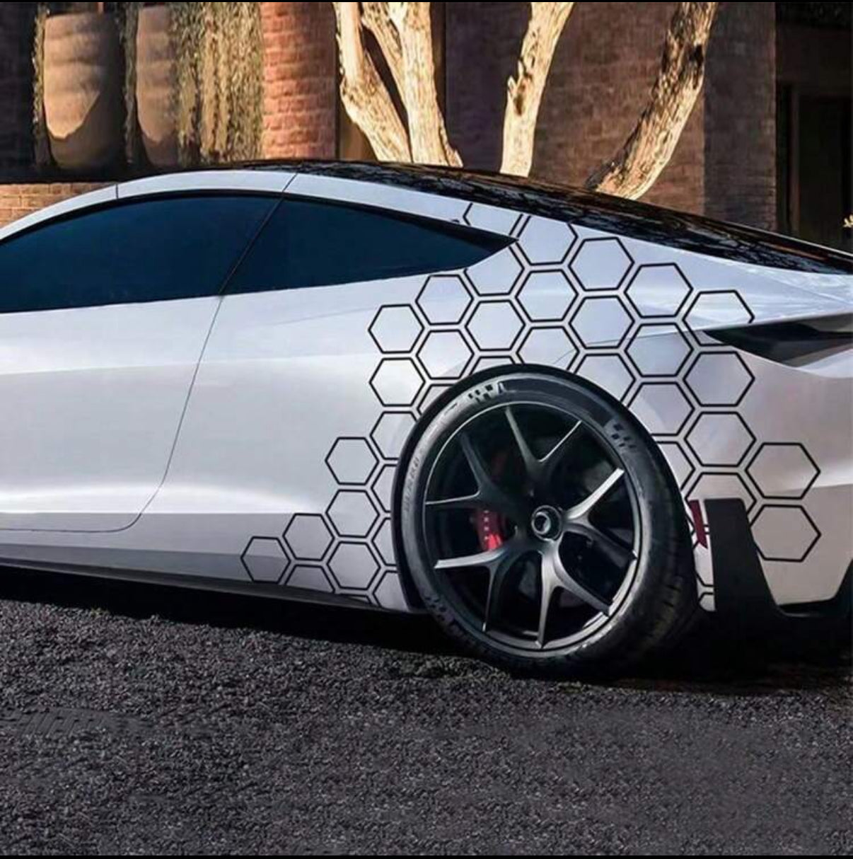 Stickers Nid D'abeille | x10