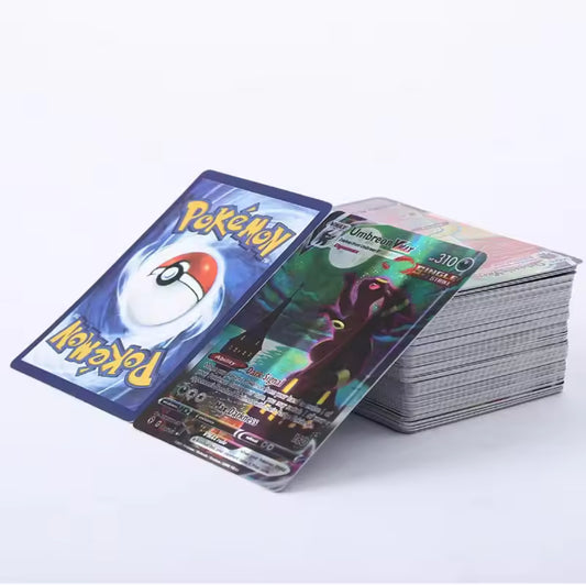 100 Cartes Pokémon Brillantes