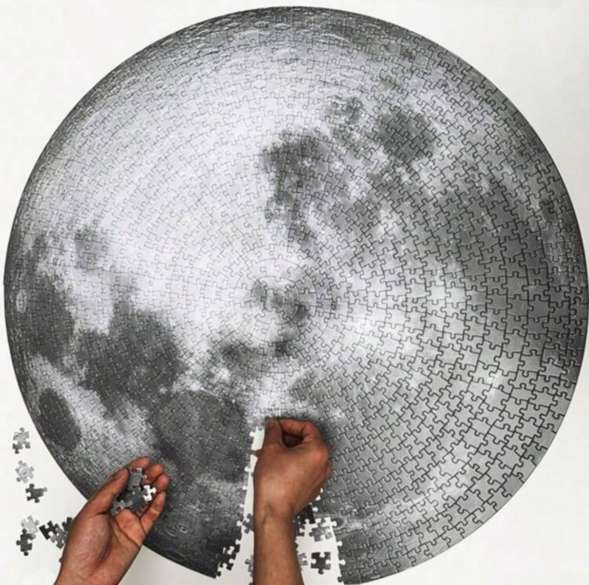 Puzzle Lune Rond
