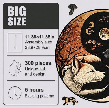 Puzzle Loups Yin Yang