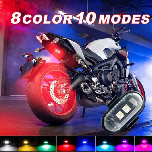 2 LED Moto avec Télécommande