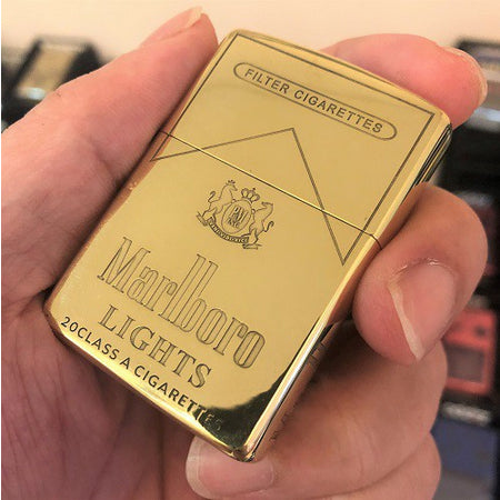 Briquet Marlboro Doré